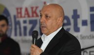 Hak-İş Genel Başkanı Arslan Karaman'da sendikasının seçimlerinde konuştu