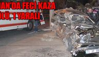Karaman’da Feci Kaza: 1 Ölü, 1 Yaralı