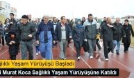 Karaman'da sağlıklı yaşam yürüyüşü yapıldı 