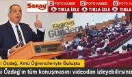 Saray Holding Yönetim Kurulu Başkanı Sami Özdağ KMÜ Genç Girişimciler Topluluğu Kariyer Günleri Konuğu  BÖLÜM 2