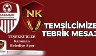 Nişantaşı Eğitim Kurumlarından Temsilcimize Tebrik Mesajı