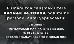 Toprakçılar Makina Yeni Ekip Arkadaşları Arıyor
