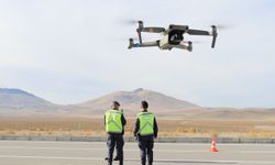 Jandarmadan Drone Destekli Trafik Uygulaması