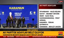 Erdoğan, Karaman Dahil 48 İlin Adaylarını Açıkladı