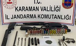 Karaman'da Jandarma Ekipleri 27 Şüpheliyi Gözaltına Aldı