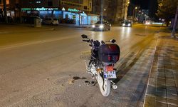 Yola Fırlayan Çocuğa Motosiklet Çarptı