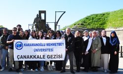 KMÜ Öğrencileri Çanakkale Şehitliği'ni Ziyaret Etti