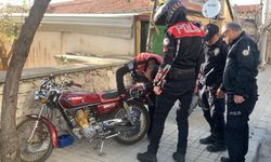 Polisten Kaçan Motosiklete Değeri Kadar Ceza Yazıldı