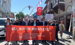 Karaman’da 'Ailemiz İstikbalimiz' Yürüyüşü Düzenlendi