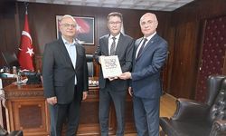 KAREV'den TDK Başkanı Mert'e Ziyaret