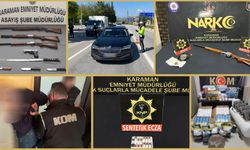 Karaman’da Aranan 10 Kişi Tutuklandı