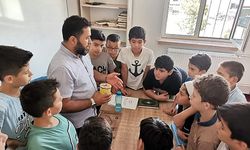 Karaman'da Kur'an Kursu Öğrencilerinden Anlamlı Davranış