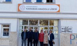 Karaman Anadolu Lisesi Eski Mezunları Okullarına Ziyaret Gerçekleştirdi