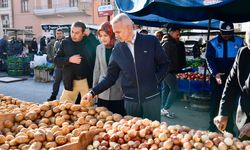 Vali Mehmet Fatih Çiçekli’den Perşembe Pazarı Ziyareti