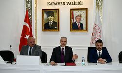 İl İdare Şube Başkanları Vali Çiçekli Başkanlığında Toplandı