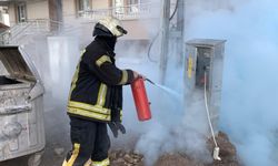 Karaman’da Yanan Elektrik Kabloları Korkuttu