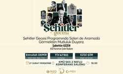 AGD’den Şehitler Gecesi Programı