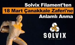 Solvix Filament'ten 18 Mart Çanakkale Zaferi'ne Anlamlı Anma: 2 Metrelik Seyit Onbaşı Heykeli