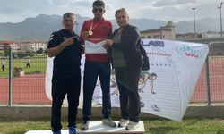KARAMANLI ATLET MUHAMMET KEREM AKKUŞ TÜRKİYE ŞAMPİYONU OLDU