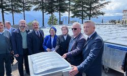 Ermenek'e 225 Yeni Çöp Konteyneri Dağıtıldı