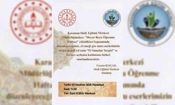 KARAMAN'DA HAYAT BOYU ÖĞRENME HAFTASI ETKİNLİKLERİ