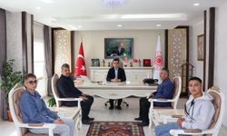 Ayrancı Öğrencileri Kaymakam Bünyamin İlkay'ı Ziyaret Etti