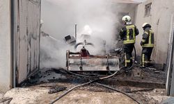 Yeşildere Köyü’nde Depo Kundaklandı!
