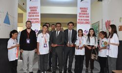 MAKBULE ORMAN ORTAOKULUNDA 4006 TÜBİTAK BİLİM FUARI SERGİSİ AÇILDI