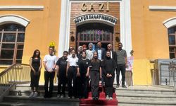 MÜMİNE HATUN ORTAOKULU'NDAN KARMA RESİM SERGİSİ AÇILIŞI
