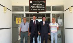 KAYMAKAM FATİH ERDOĞAN’DAN VEDA ZİYARETİ