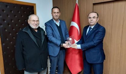 Defterdar Ertekin'e Hayırlı Olsun Ziyaret