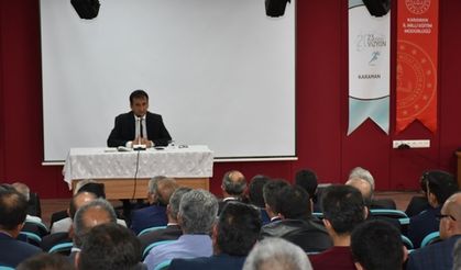 İl Müdürü Çalışkan, Eğitim Yöneticileriyle Bir Araya Geldi