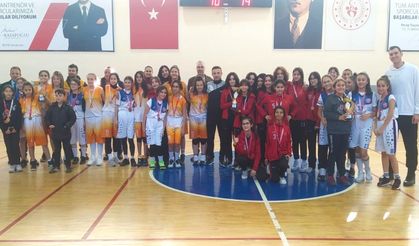 Okul Sporları Yıldızlar Basketbol Müsabakaları Sona Erdi