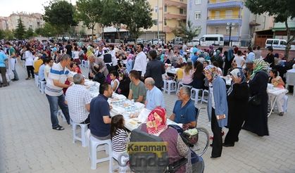 İftar Sofrası Piri Reis Mahallesi’nde Kuruldu