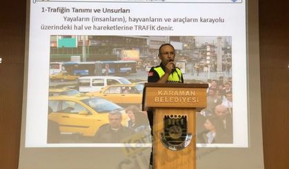 Karaman'da 2 Bin 400 Öğretmene Trafik Eğitimi