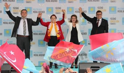 Meral Akşener Karaman Mitingi