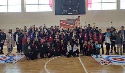 Okul Sporları Küçükler Floor Curling Müsabakaları Sona Erdi