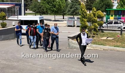 Karaman’da İki Ayrı Operasyonda Gözaltına Alınan 4 Kişi Adliyeye Sevk Edildi