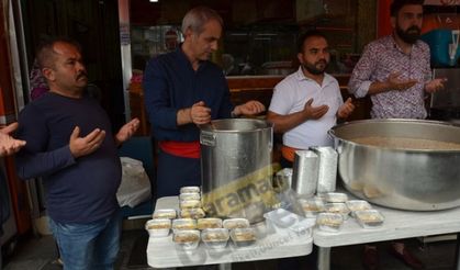 Işıkoğulları’ndan Geleneksel Aşure İkramı