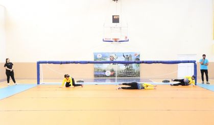 Karaman’da Goalball Yükselme Müsabakaları Başladı