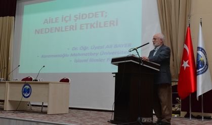 KMÜ'de Şiddet Konulu Panel Düzenlendi