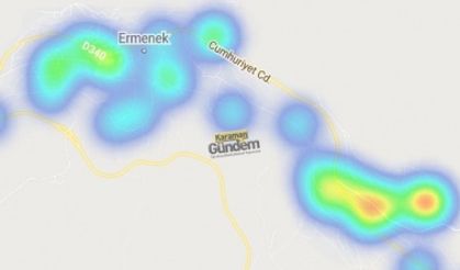Karaman’da Koronavirüs Haritası Kırmızıya Döndü