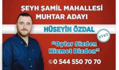 Hüseyin Özdal Muhtar Olursa Maaşını İhtiyaç Sahiplerine Harcayacak