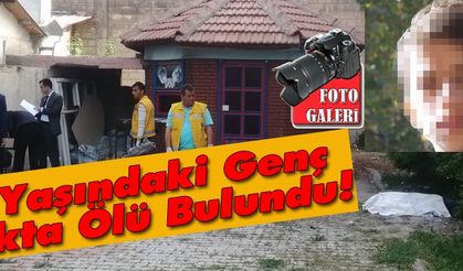 17 Yaşındaki Genç Parkta Ölü Bulundu!