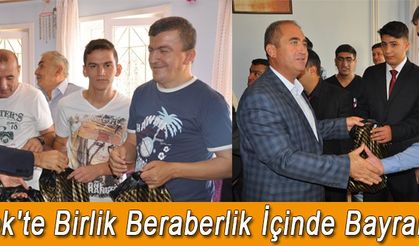 Ermenek'te Birlik Beraberlik İçinde Bayramlaşma