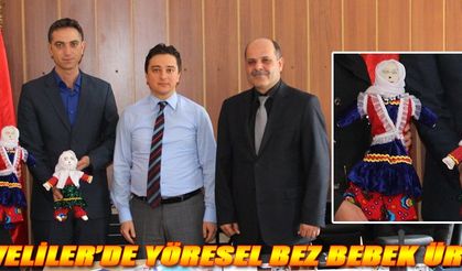 SARIVELİLER’DE YÖRESEL BEZ BEBEK ÜRETİMİ