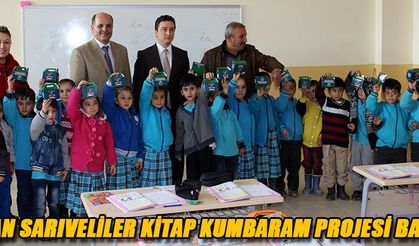 OKUYAN SARIVELİLER KİTAP KUMBARAM PROJESİ BAŞLADI