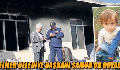 SARIVELİLER BELEDİYE BAŞKANI SAMUR’UN DUYARLILIĞI