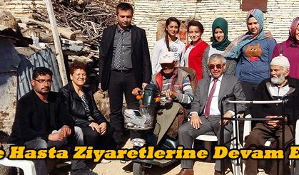 Yaşlı ve Hasta Ziyaretlerine Devam Ediliyor