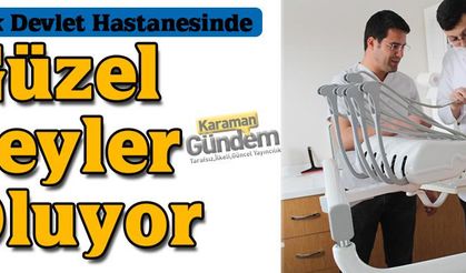 Ermenek Devlet Hastanesinde Güzel Şeyler Oluyor